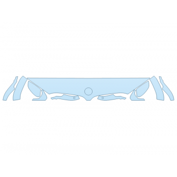 PAINT PROTECTION KIT - 2024 BMW X3 XDRIVE 30I HOOD FENDERS MIRRORS 12 INCH - - PRECUT PPF CLEAR BRA WRAP