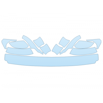 PAINT PROTECTION KIT - 2024 BMW X3 M BASE REAR BUMPER - MIRRORS - DOOR CUPS - PRECUT PPF CLEAR BRA WRAP