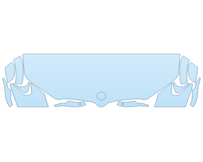 PAINT PROTECTION KIT - 2024 BMW X3 M COMPETITION HOOD FENDERS MIRRORS - (WRAPPED EDGES) - PRECUT PPF CLEAR BRA WRAP