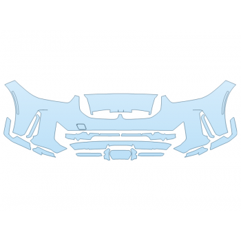 PAINT PROTECTION KIT - 2024 BMW X5 SDRIVE 40I BUMPER - PRECUT PPF CLEAR BRA WRAP