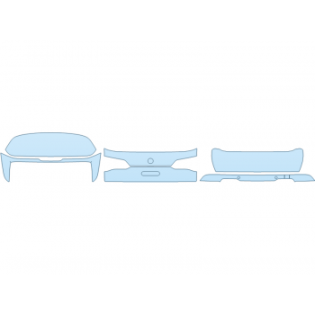 PAINT PROTECTION KIT - 2025 BMW X5 SDRIVE 40I FULL - TRUNK - PRECUT PPF CLEAR BRA WRAP