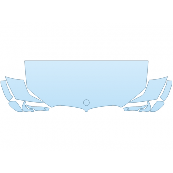 PAINT PROTECTION KIT - 2024 BMW X5 XDRIVE 40I HOOD FENDERS MIRRORS 30 INCH - - PRECUT PPF CLEAR BRA WRAP