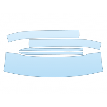 Precut PPF Kit – Clear Bra Paint Protection Film PAINT PROTECTION KIT - 2025 BMW X5 XDRIVE 40I ROOF - PILLARS - PRECUT PPF CLEAR BRA WRAP