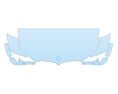 PAINT PROTECTION KIT - 2024 BMW X5 XDRIVE 50E HOOD FENDERS MIRRORS 30 INCH - (WRAPPED EDGES) - PRECUT PPF CLEAR BRA WRAP