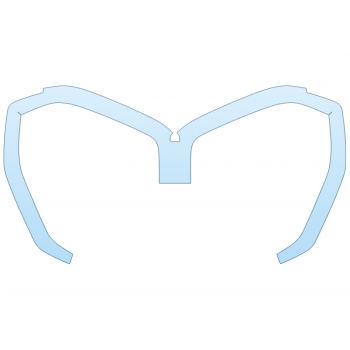 PAINT PROTECTION KIT - 2024 BMW X6 XDRIVE 40I GRILL - PRECUT PPF CLEAR BRA WRAP