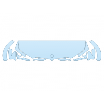 PAINT PROTECTION KIT - 2024 BMW X6 M COMPETITION HOOD FENDERS MIRRORS 24 INCH - - PRECUT PPF CLEAR BRA WRAP
