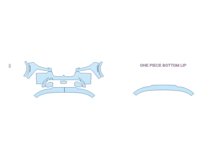 PAINT PROTECTION KIT - 2024 BMW X7 40I BUMPER - PRECUT PPF CLEAR BRA WRAP