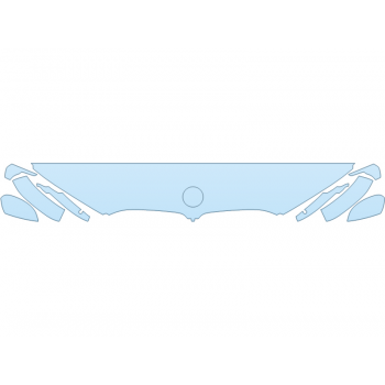 PAINT PROTECTION KIT - 2024 BMW X7 40I HOOD FENDERS MIRRORS 12 INCH - (WRAPPED EDGES) - PRECUT PPF CLEAR BRA WRAP