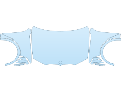 PAINT PROTECTION KIT - 2024 BMW X7 40I FULL HOOD FENDERS MIRRORS  - (WRAPPED EDGES) - PRECUT PPF CLEAR BRA WRAP