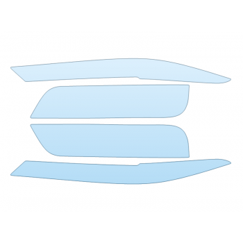 PAINT PROTECTION KIT - 2024 BMW X7 40I HEADLIGHTS - FOGLIGHTS - PRECUT PPF CLEAR BRA WRAP