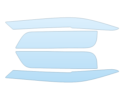 PAINT PROTECTION KIT - 2024 BMW X7 40I HEADLIGHTS - FOGLIGHTS - PRECUT PPF CLEAR BRA WRAP