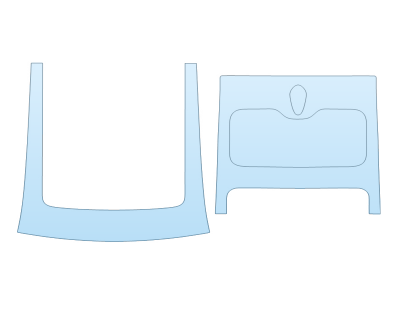 PAINT PROTECTION KIT - 2024 BMW X7 M60I FULL ROOF - SEAMED KIT - PRECUT PPF CLEAR BRA WRAP