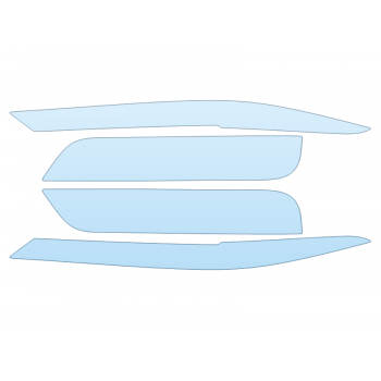 PAINT PROTECTION KIT - 2024 BMW X7 M60I HEADLIGHTS - FOGLIGHTS - PRECUT PPF CLEAR BRA WRAP