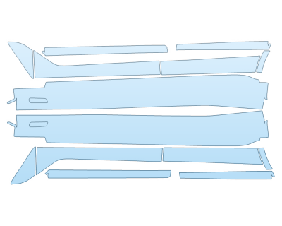 PAINT PROTECTION KIT - 2024 BMW X7 M60I ROCKERS - PRECUT PPF CLEAR BRA WRAP