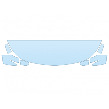 PAINT PROTECTION KIT - 2024 BUICK ENCLAVE AVENIR HOOD FENDERS MIRRORS 24 INCH - (WRAPPED EDGES) - PRECUT PPF CLEAR BRA WRAP