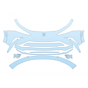 2025 BUICK ENVISTA AVENIR BUMPER - PRECUT PPF CLEAR BRA WRAP