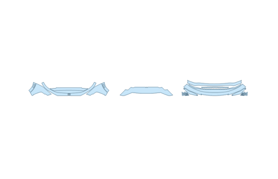 Precut PPF Kit – Clear Bra Paint Protection Film 2027 BUICK ENVISTA AVENIR BUMPER (MULTI PIECE) - PRECUT PPF CLEAR BRA WRAP