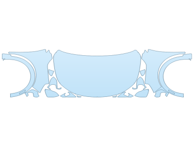 2025 BUICK ENVISTA AVENIR FULL HOOD FENDERS MIRRORS  - (WRAPPED EDGES) - PRECUT PPF CLEAR BRA WRAP