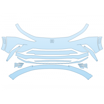 2025 BUICK ENVISTA PREFERRED BUMPER - PRECUT PPF CLEAR BRA WRAP