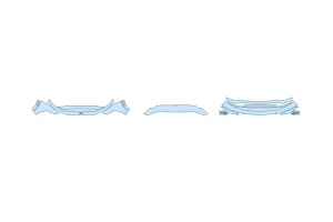 2027 BUICK ENVISTA PREFERRED BUMPER (MULTI PIECE)