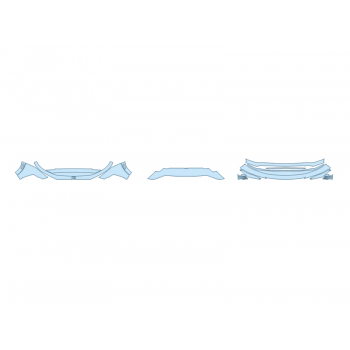 2025 BUICK ENVISTA PREFERRED BUMPER (MULTI PIECE) - PRECUT PPF CLEAR BRA WRAP