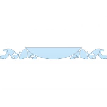 2025 BUICK ENVISTA PREFERRED HOOD FENDERS MIRRORS 12 INCH - - PRECUT PPF CLEAR BRA WRAP