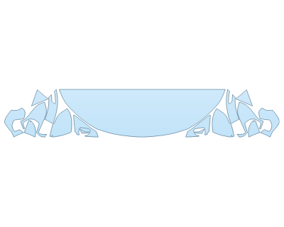 2025 BUICK ENVISTA PREFERRED HOOD FENDERS MIRRORS 18 INCH - - PRECUT PPF CLEAR BRA WRAP