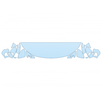 2025 BUICK ENVISTA PREFERRED HOOD FENDERS MIRRORS 18 INCH - (WRAPPED EDGES) - PRECUT PPF CLEAR BRA WRAP