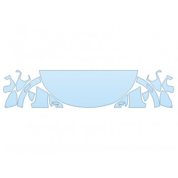 2025 BUICK ENVISTA PREFERRED HOOD FENDERS MIRRORS 24 INCH - - PRECUT PPF CLEAR BRA WRAP