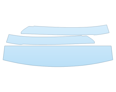 2025 BUICK ENVISTA PREFERRED ROOF - PILLARS - PRECUT PPF CLEAR BRA WRAP