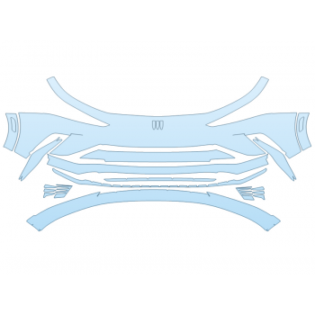 2025 BUICK ENVISTA SPORT TOURING BUMPER - PRECUT PPF CLEAR BRA WRAP