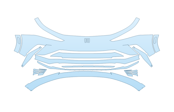 Precut PPF Kit – Clear Bra Paint Protection Film 2027 BUICK ENVISTA SPORT TOURING BUMPER - PRECUT PPF CLEAR BRA WRAP