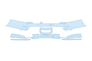 2027 CADILLAC ESCALADE PREMIUM LUXURY PLATINUM REAR BUMPER - SENSORS
