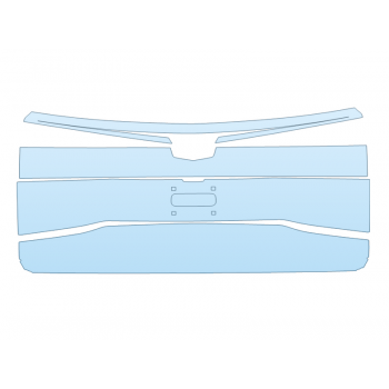 PAINT PROTECTION KIT - 2025 CADILLAC ESCALADE PREMIUM LUXURY PLATINUM TAILGATE KIT - PRECUT PPF CLEAR BRA WRAP