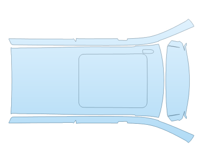 PAINT PROTECTION KIT - 2024 CADILLAC ESCALADE SPORT FULL ROOF - PRECUT PPF CLEAR BRA WRAP