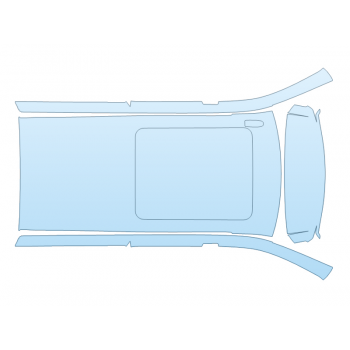 PAINT PROTECTION KIT - 2025 CADILLAC ESCALADE SPORT PLATINUM FULL ROOF - PRECUT PPF CLEAR BRA WRAP