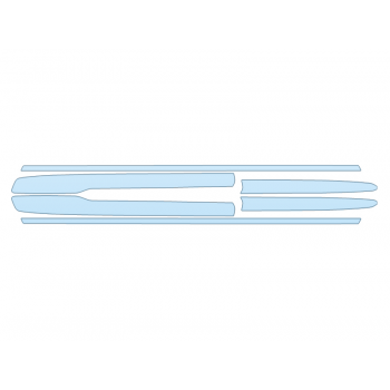 PAINT PROTECTION KIT - 2025 CADILLAC ESCALADE V SERIES ROCKERS - PRECUT PPF CLEAR BRA WRAP