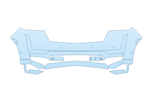 2027 CADILLAC ESCALADE ESV LUXURY BUMPER - SENSORS