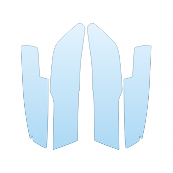 PAINT PROTECTION KIT - 2024 CADILLAC ESCALADE ESV LUXURY HEADLIGHTS - FOGLIGHTS - PRECUT PPF CLEAR BRA WRAP