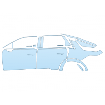 PAINT PROTECTION KIT - 2024 CADILLAC LYRIQ SPORT DRIVER SIDE - PRECUT PPF CLEAR BRA WRAP