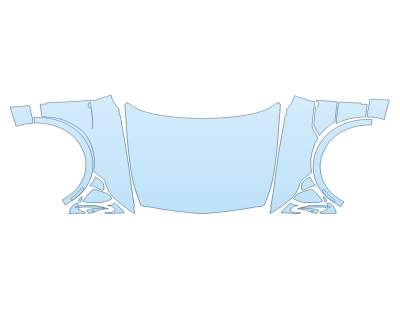 Precut PPF Kit – Clear Bra Paint Protection Film PAINT PROTECTION KIT - 2024 CADILLAC LYRIQ SPORT FULL HOOD FENDERS MIRRORS - (WRAPPED EDGES) - PRECUT PPF CLEAR BRA WRAP