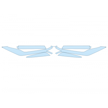 PAINT PROTECTION KIT - 2024 CADILLAC LYRIQ SPORT TAIL LIGHTS - PRECUT PPF CLEAR BRA WRAP