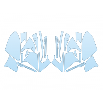 PAINT PROTECTION KIT - 2024 CADILLAC LYRIQ TECH MIRRORS - DOOR CUPS - PRECUT PPF CLEAR BRA WRAP