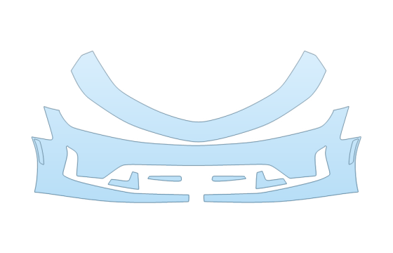Precut PPF Kit – Clear Bra Paint Protection Film PAINT PROTECTION KIT - 2027 CHEVROLET CAMARO RS BUMPER - PRECUT PPF CLEAR BRA WRAP