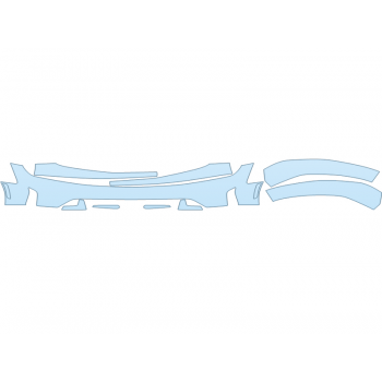 PAINT PROTECTION KIT - 2025 CHEVROLET CAMARO RS BUMPER (MULTI PIECE) - PRECUT PPF CLEAR BRA WRAP