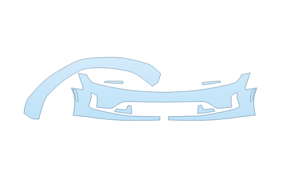 Precut PPF Kit – Clear Bra Paint Protection Film PAINT PROTECTION KIT - 2027 CHEVROLET CAMARO RS BUMPER 36 IN - PRECUT PPF CLEAR BRA WRAP