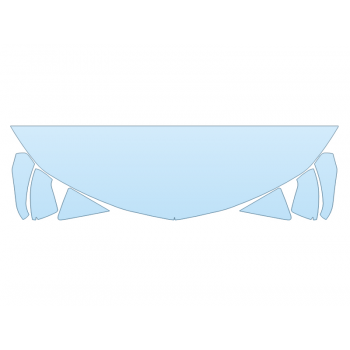 PAINT PROTECTION KIT - 2025 CHEVROLET CAMARO RS HOOD FENDERS MIRRORS 18 INCH - (WRAPPED EDGES) - PRECUT PPF CLEAR BRA WRAP
