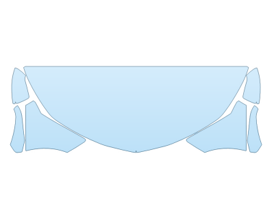 PAINT PROTECTION KIT - 2025 CHEVROLET CAMARO RS HOOD FENDERS MIRRORS 24 INCH - (WRAPPED EDGES) - PRECUT PPF CLEAR BRA WRAP