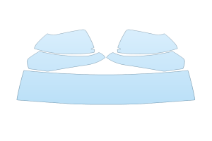 2027 CHEVROLET CAMARO RS REAR BUMPER - MIRRORS