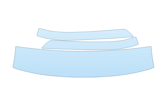PAINT PROTECTION KIT - 2027 CHEVROLET CAMARO RS ROOF - PILLARS - PRECUT PPF CLEAR BRA WRAP